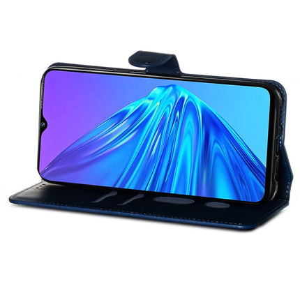 Classic Calf Texture Horizontal Flip PU Leather Case, with Holder & Card Slots & Wallet, For OPPO Realme 5, For OPPO Realme 5 Pro / Realme Q