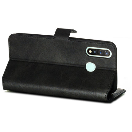 Classic Calf Texture Horizontal Flip PU Leather Case, with Holder & Card Slots & Wallet, For Vivo Y19 / U3, For Vivo U10 / Y15 / Y17 / Y3, For OPPO A9 (2020) / A5 (2020) / A11x, For OPPO F11 Pro / R19