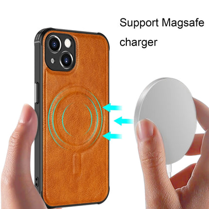 Crazy Horse Cowhide Leather Magnetic Phone Case, For iPhone 13 mini, For iPhone 13, For iPhone 13 Pro, For iPhone 13 Pro Max, For iPhone 12