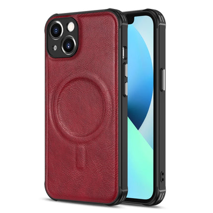 Crazy Horse Cowhide Leather Magnetic Phone Case, For iPhone 13 mini, For iPhone 13, For iPhone 13 Pro, For iPhone 13 Pro Max, For iPhone 12