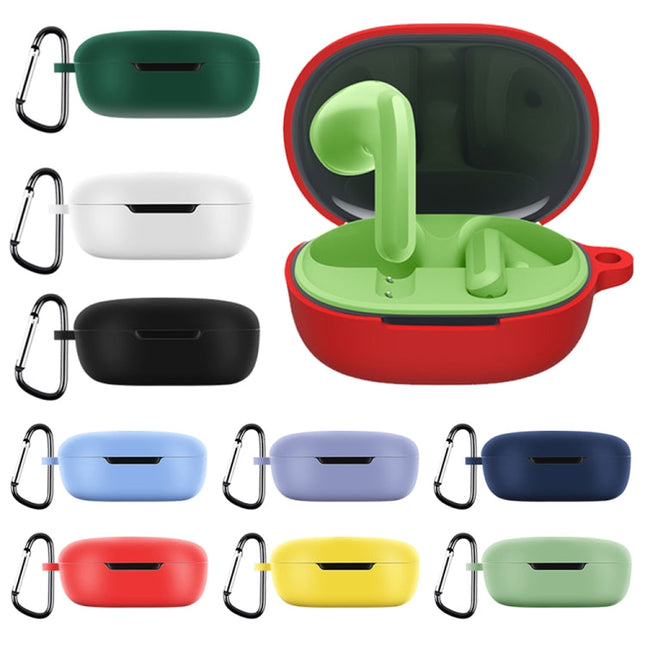 For Xiaomi Redmi Buds 4 Lite Silicone Earphone Protective Case with Hook
