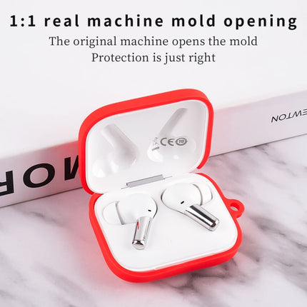 Silicone Earphone Protective Case with Hook, For Boat Airdopes 381, For Boat Airdopes 402, For Boat Airdopes 441, For OnePlus Buds Pro