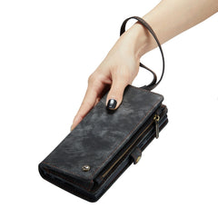 CaseMe-008 Detachable Multifunctional Horizontal Flip Leather Case, For Samsung Galaxy S22 Ultra 5G