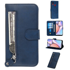 Fashion Calf Texture Zipper Horizontal Flip PU Leather Case, with Holder & Card Slots & Wallet, For Xiaomi Redmi Note 8, For Xiaomi Redmi Note 8 Pro, For Galaxy A10s, For Galaxy A20s