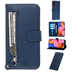Fashion Calf Texture Zipper Horizontal Flip PU Leather Case, with Holder & Card Slots & Wallet, For Xiaomi Redmi Note 8, For Xiaomi Redmi Note 8 Pro, For Galaxy A10s, For Galaxy A20s