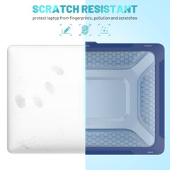 PC + TPU Honeycomb Laptop Protective Case, For MacBook Pro 13.3 inch A2338 / A2289 / A2251 (2020)