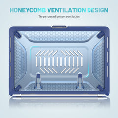 PC + TPU Honeycomb Laptop Protective Case, For MacBook Pro 13.3 inch A2338 / A2289 / A2251 (2020)