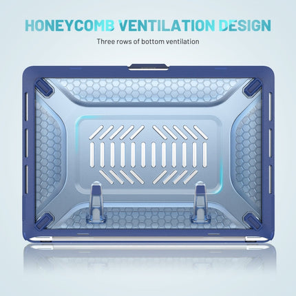 PC + TPU Honeycomb Laptop Protective Case, For MacBook Pro 13.3 inch A2338 / A2289 / A2251 (2020)
