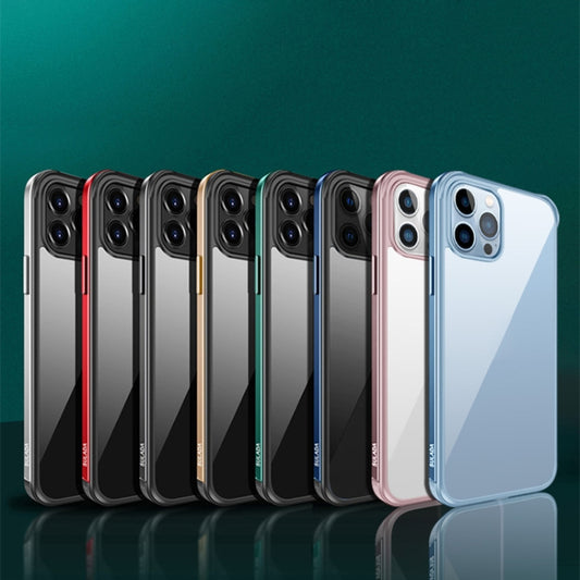 SULADA Metal Frame + Nano Glass + TPU Phone Case, For iPhone 13 mini, For iPhone 13, For iPhone 13 Pro