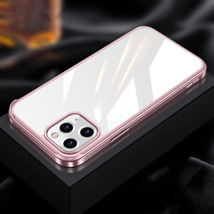 SULADA Metal Frame + Nano Glass + TPU Phone Case, For iPhone 13 Pro Max