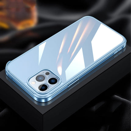 SULADA Metal Frame + Nano Glass + TPU Phone Case, For iPhone 13 Pro Max