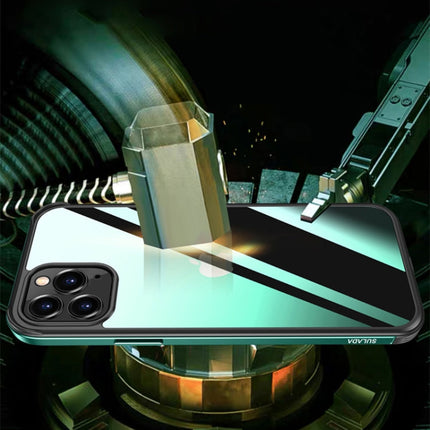 SULADA Metal Frame + Nano Glass + TPU Phone Case, For iPhone 13 Pro Max