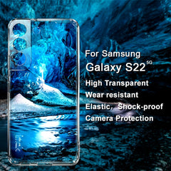 IMAK UX-5 Series Transparent TPU Phone Case, For Samsung Galaxy S22 5G, For Samsung Galaxy S22+ 5G, For Samsung Galaxy S22 Ultra 5G