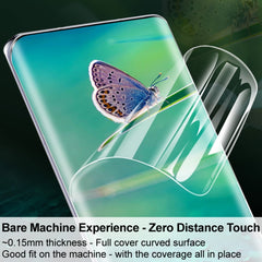2 PCS imak Curved Full Screen Hydrogel Film Front Protector, For OnePlus 10 Pro 5G