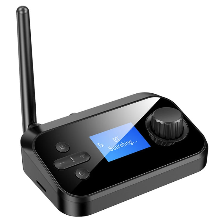 C41 3 in 1 Optical Fiber Bluetooth 5.0 Audio Adapter Receiver Transmitter with LCD Screen, C41