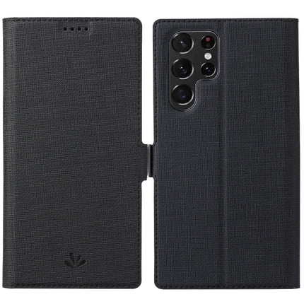 ViLi K Series Magnetic Buckle Leather Phone Case, For Samsung Galaxy S22 Ultra 5G