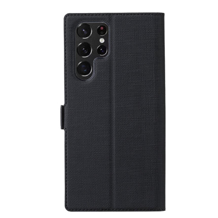 ViLi K Series Magnetic Buckle Leather Phone Case, For Samsung Galaxy S22 Ultra 5G