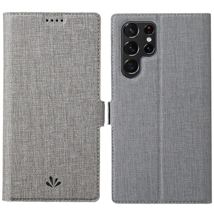 ViLi K Series Magnetic Buckle Leather Phone Case, For Samsung Galaxy S22 Ultra 5G