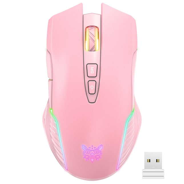 ONIKUMA CW905 2.4G RGB Lighting Wireless Mouse, CW905 Wireless Mouse(Pink), CW905 Wireless Mouse (Grey White), CW905 Wireless Mouse(Black)