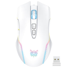 ONIKUMA CW905 2.4G RGB Lighting Wireless Mouse, CW905 Wireless Mouse(Pink), CW905 Wireless Mouse (Grey White), CW905 Wireless Mouse(Black)