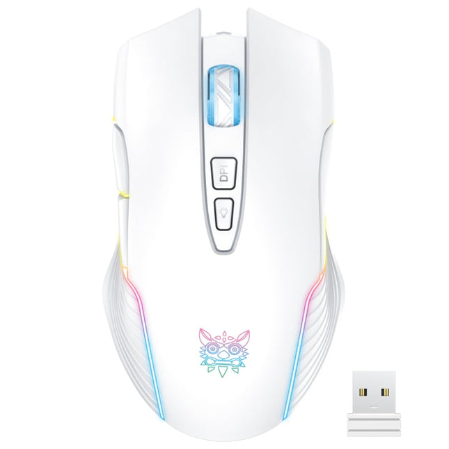 ONIKUMA CW905 2.4G RGB Lighting Wireless Mouse, CW905 Wireless Mouse (Grey White), CW905 Wireless Mouse(Black), CW905 Wireless Mouse(Pink)