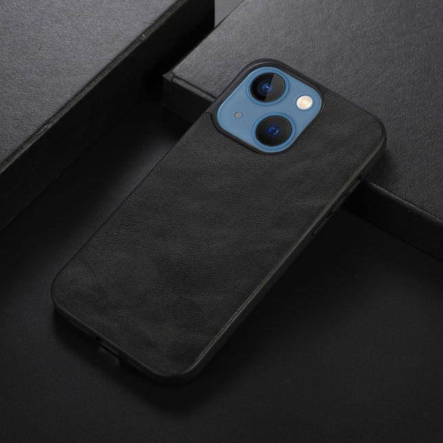 Cowhide Texture PU Phone Case, For iPhone 13, For iPhone 13 Pro, For iPhone 13 Pro Max