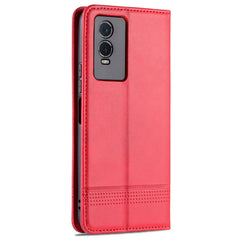 AZNS Magnetic Calf Texture Leather Phone Case, For vivo Y76s / Y74s, For Honor Play 30 Plus, For Redmi Note 11 4G Overseas Version / Note 11S, For Redmi Note 11 Pro Overseas Version