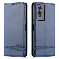 AZNS Magnetic Calf Texture Leather Phone Case, For vivo Y76s / Y74s, For Honor Play 30 Plus, For Redmi Note 11 4G Overseas Version / Note 11S, For Redmi Note 11 Pro Overseas Version