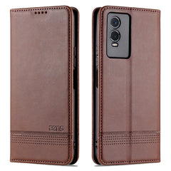 AZNS Magnetic Calf Texture Leather Phone Case, For vivo Y76s / Y74s, For Honor Play 30 Plus, For Redmi Note 11 4G Overseas Version / Note 11S, For Redmi Note 11 Pro Overseas Version