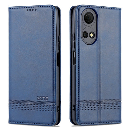 AZNS Magnetic Calf Texture Leather Phone Case