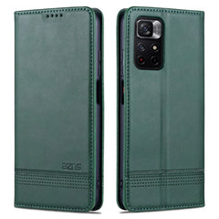AZNS Magnetic Calf Texture Leather Phone Case, For vivo Y76s / Y74s, For Honor Play 30 Plus, For Redmi Note 11 4G Overseas Version / Note 11S, For Redmi Note 11 Pro Overseas Version