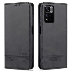 AZNS Magnetic Calf Texture Leather Phone Case, For vivo Y76s / Y74s, For Honor Play 30 Plus, For Redmi Note 11 4G Overseas Version / Note 11S, For Redmi Note 11 Pro Overseas Version
