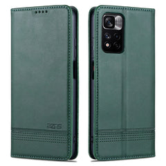 AZNS Magnetic Calf Texture Leather Phone Case, For vivo Y76s / Y74s, For Honor Play 30 Plus, For Redmi Note 11 4G Overseas Version / Note 11S, For Redmi Note 11 Pro Overseas Version