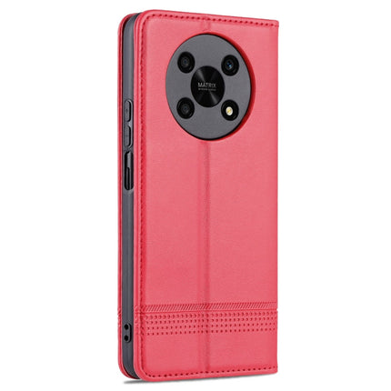 AZNS Magnetic Calf Texture Leather Phone Case