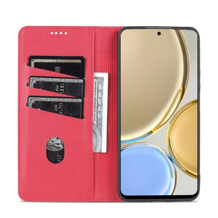 AZNS Magnetic Calf Texture Leather Phone Case