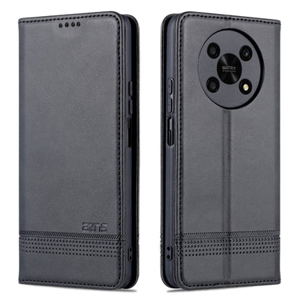 AZNS Magnetic Calf Texture Leather Phone Case