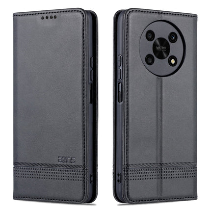 AZNS Magnetic Calf Texture Leather Phone Case
