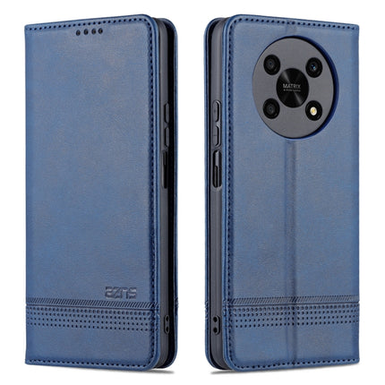 AZNS Magnetic Calf Texture Leather Phone Case