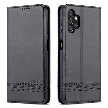AZNS Magnetic Calf Texture Leather Phone Case