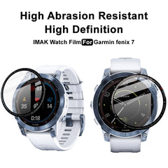 IMAK Plexiglass HD Watch Protective Film, For Garmin Fenix 7, For Garmin Move Sport, For Garmin Epix