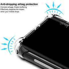 IMAK All-inclusive Shockproof Airbag TPU Case with Screen Protector, For LG G8X ThinQ / V50S ThinQ 5G
