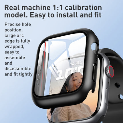 ROCK 2 in 1 PC Frame + Film Protector Case For  Apple Watch Series