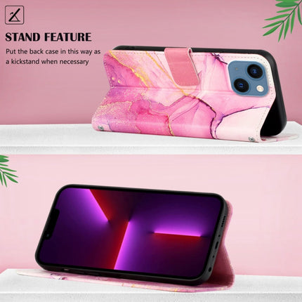 PT003 Marble Pattern Flip Leather Phone Case, For iPhone 13 mini, For iPhone 13, For iPhone 13 Pro, For iPhone 13 Pro Max, For iPhone 12 mini