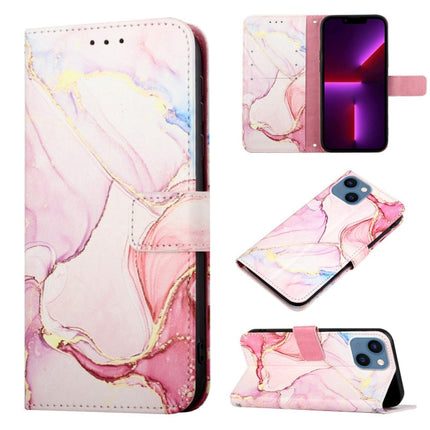 PT003 Marble Pattern Flip Leather Phone Case, For iPhone 13 mini, For iPhone 13, For iPhone 13 Pro, For iPhone 13 Pro Max, For iPhone 12 mini