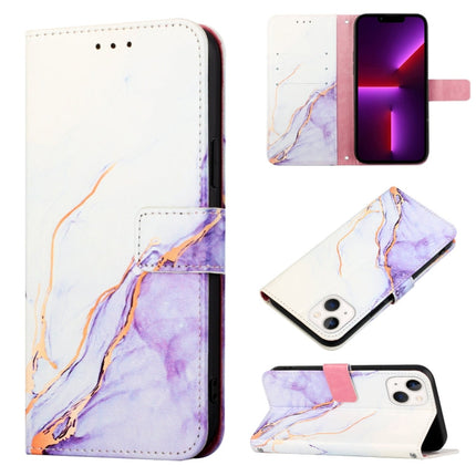 PT003 Marble Pattern Flip Leather Phone Case, For iPhone 13 mini, For iPhone 13, For iPhone 13 Pro, For iPhone 13 Pro Max, For iPhone 12 mini