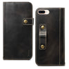 Denior Oil Wax Cowhide DK Magnetic Button Horizontal Flip Leather Case with Holder & Card Slots & Wallet, For iPhone 7 / 8, For iPhone 7 Plus / 8 Plus, For iPhone X / XS, For iPhone XR, For iPhone XS Max, For Galaxy S10, For iPhone 11, For Galaxy S10 Plus