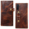 Denior Oil Wax Cowhide DK Magnetic Button Horizontal Flip Leather Case with Holder & Card Slots & Wallet, For iPhone 11 Pro, For Galaxy Note 10, For iPhone 11 Pro Max, For Galaxy Note 10 Plus