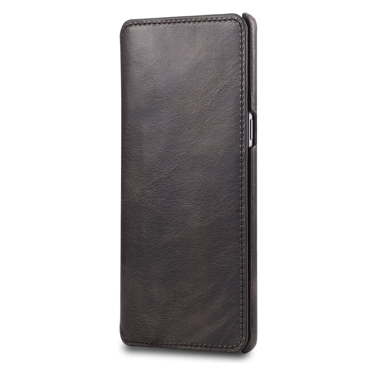 Denior Oil Wax Cowhide Simple Horizontal Flip Leather Case with Card Slots & Wallet, For Galaxy Note 8, For iPhone 6s / 7 / 8, For iPhone 6 Plus / 7 Plus / 8 Plus, For Galaxy S8, For Galaxy S8 Plus, For Galaxy S9, For Galaxy S9 Plus, For Galaxy Note9