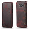 Denior Oil Wax Cowhide Simple Horizontal Flip Leather Case with Card Slots & Wallet, For Galaxy Note 8, For iPhone 6s / 7 / 8, For iPhone 6 Plus / 7 Plus / 8 Plus, For Galaxy S8, For Galaxy S8 Plus, For Galaxy S9, For Galaxy S9 Plus, For Galaxy Note9