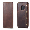 Denior Oil Wax Cowhide Simple Horizontal Flip Leather Case with Card Slots & Wallet, For Galaxy Note 8, For iPhone 6s / 7 / 8, For iPhone 6 Plus / 7 Plus / 8 Plus, For Galaxy S8, For Galaxy S8 Plus, For Galaxy S9, For Galaxy S9 Plus, For Galaxy Note9